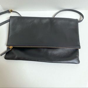 Everlane Black Leather Crossbody Bag